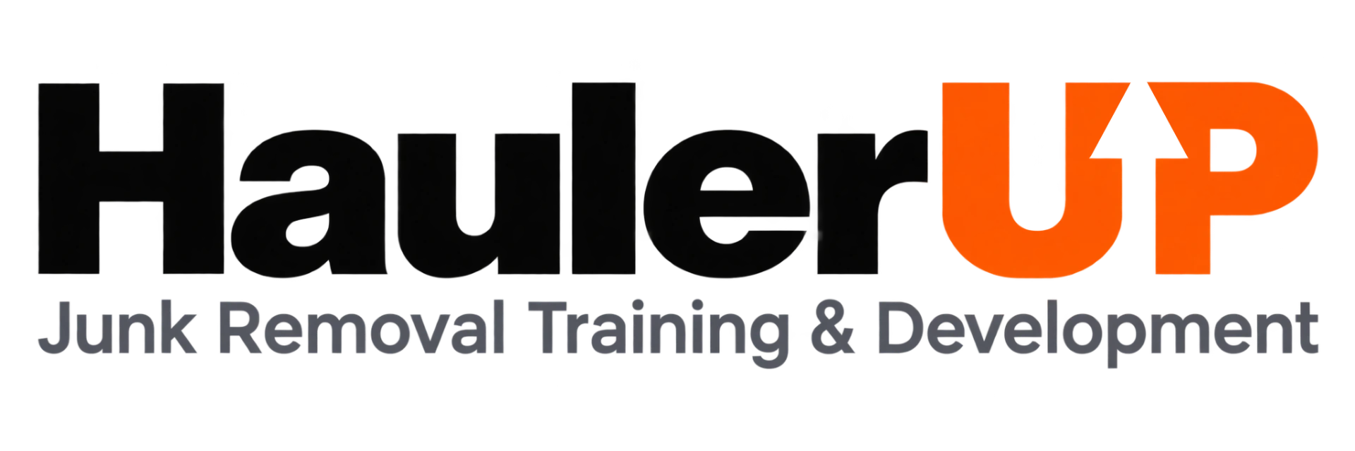 HaulerUP — Junk Removal Training & Development